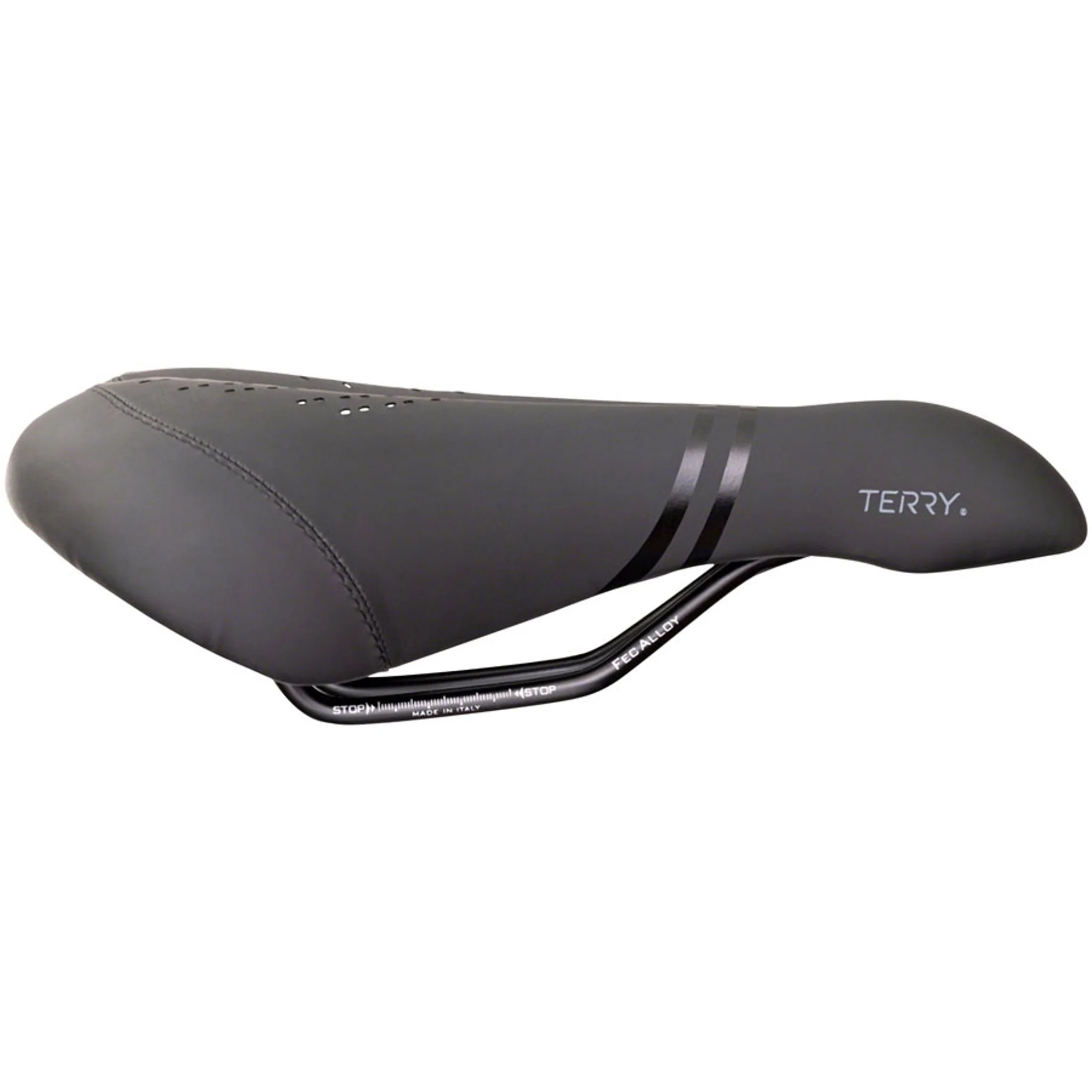 Liberator Y Gel Saddle - Steel, Black, Men's, Italia - Image 3