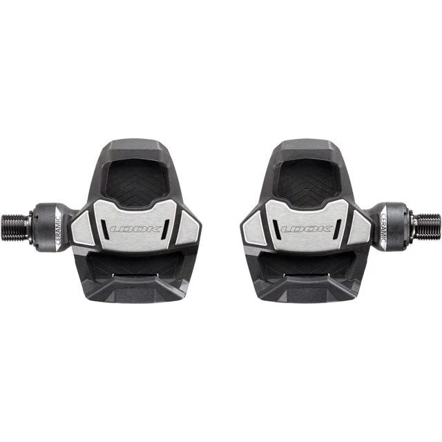 LOOK KEO BLADE CARBON CERAMIC Ti Pedals - Single Sided Clipless, Titanium, 9/16", Black - Image 2