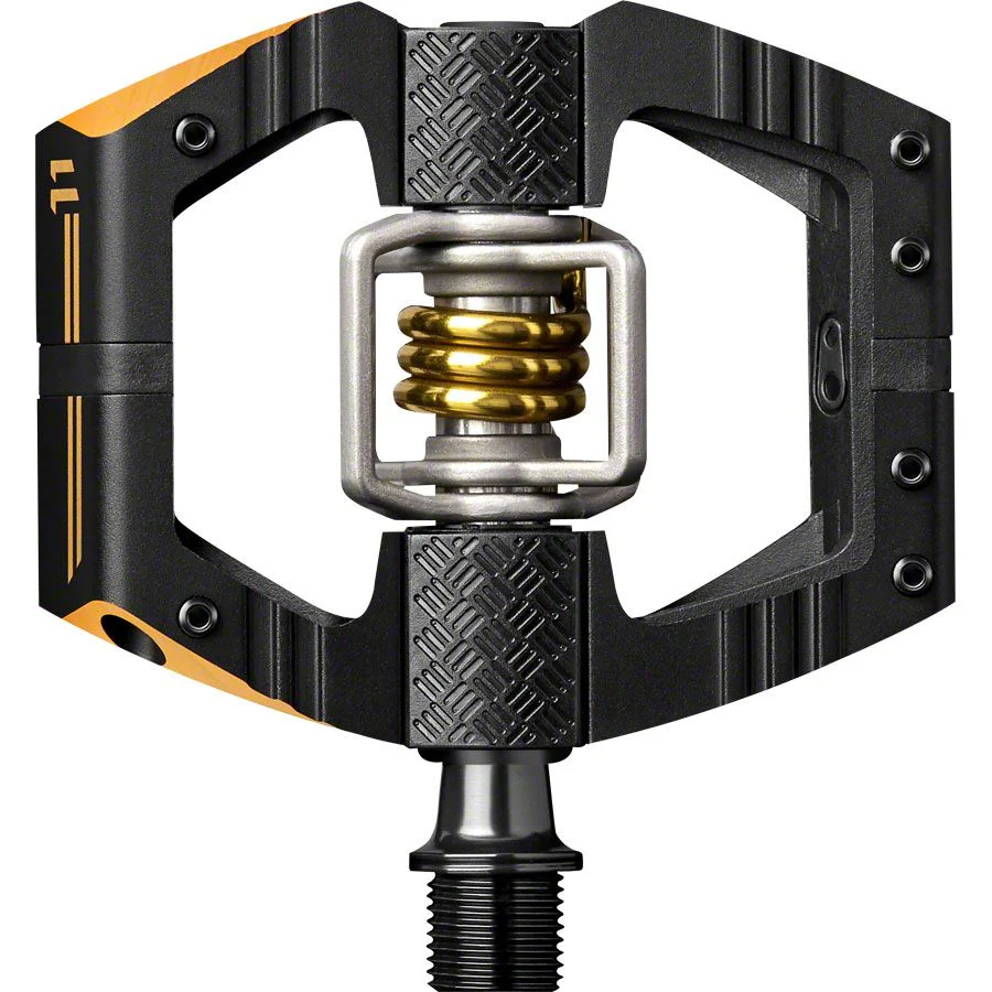 Mallet Enduro 11 Pedals - Dual Sided Clipless, Aluminum, 9/16", Black/Gold
