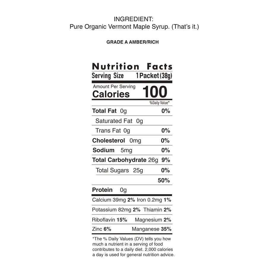 Maple Syrup Energy Gel - Image 10