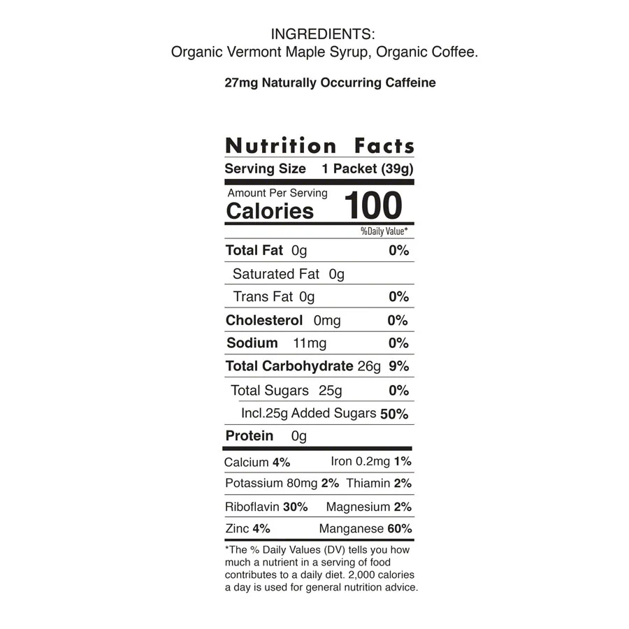 Maple Syrup Energy Gel - Image 26
