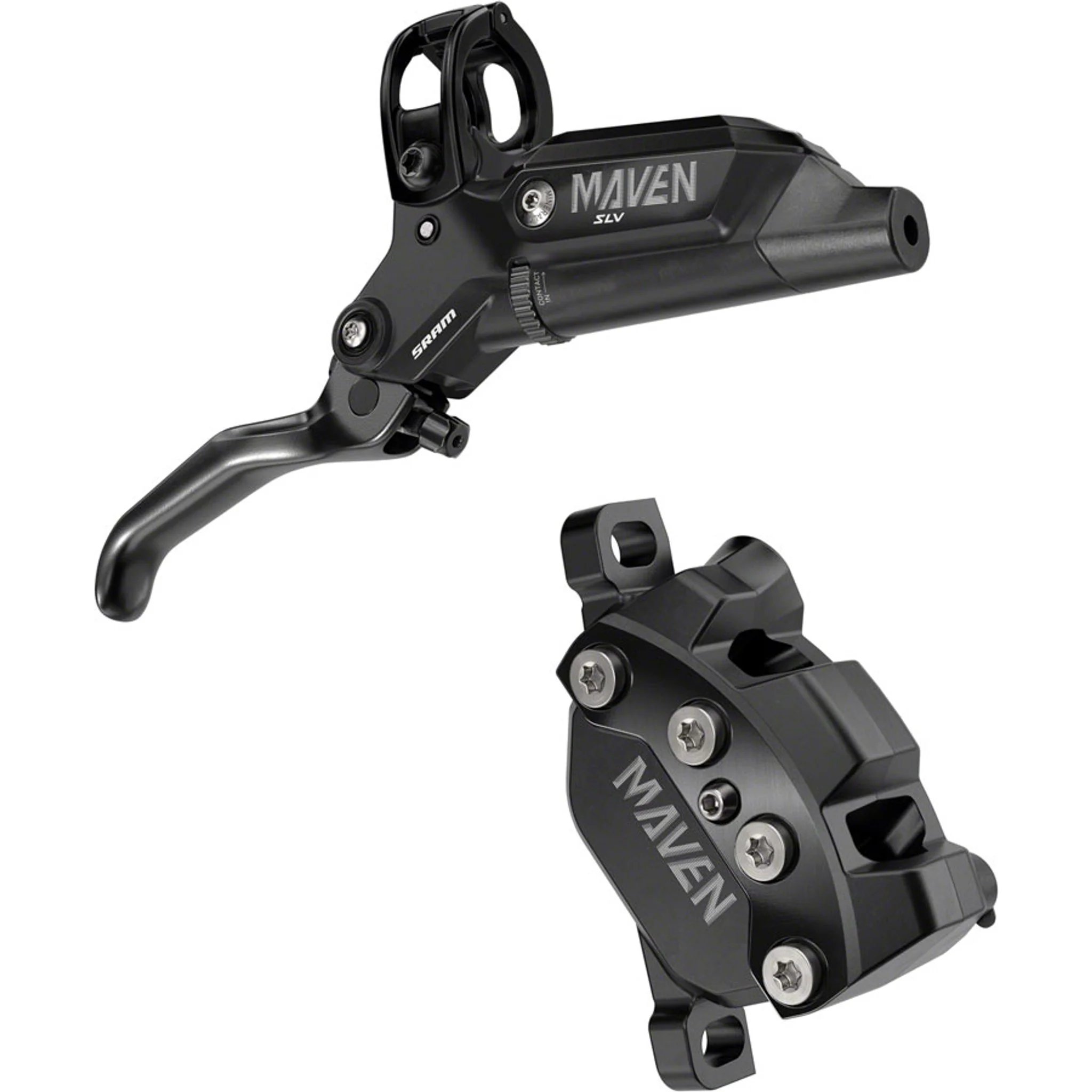 Maven Silver 4-Piston Disc Brake and Lever - Image 6