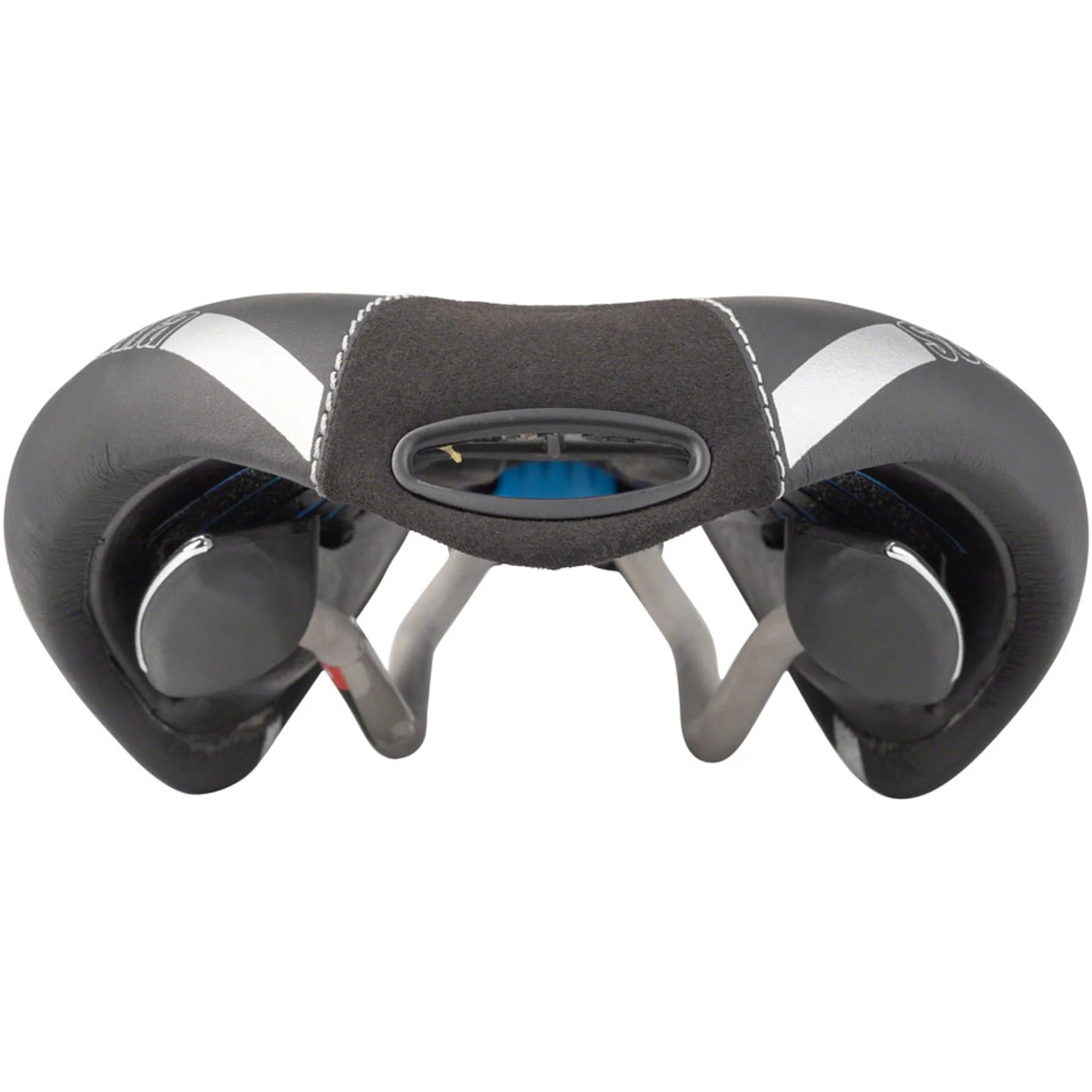 Max Flite Gel Superflow Saddle - Titanium, Black, L3 - Image 3