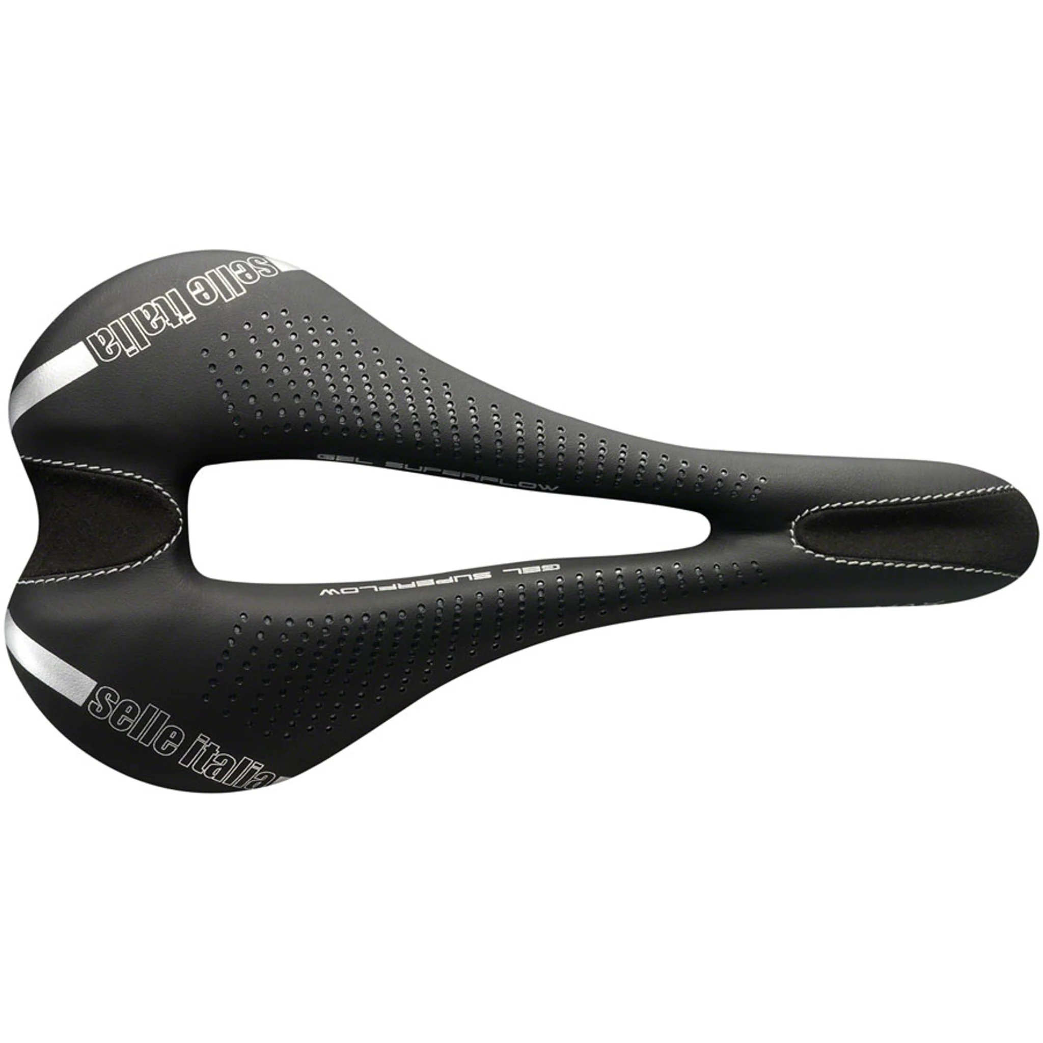 Max SLR Gel Superflow Saddle - Titanium, Black, L3 - Image 2