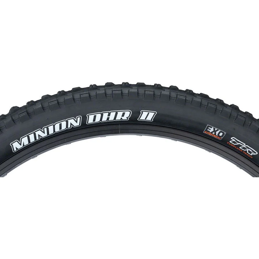 Maxxis Minion DHR II Tire - 27.5 x 2.6, Tubeless, Folding, Black, 3C Maxx Terra, EXO+