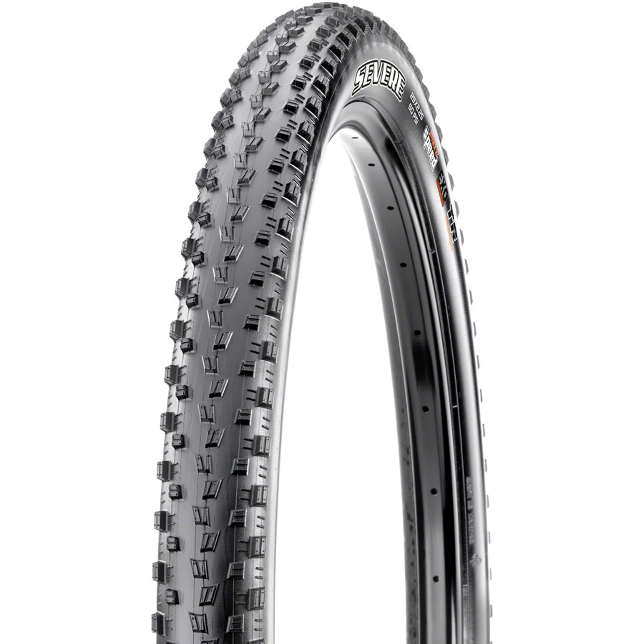 Severe Tire - 29 x 2.25, Tubeless, Folding, Black, MaxxSpeed, EXO, E-25