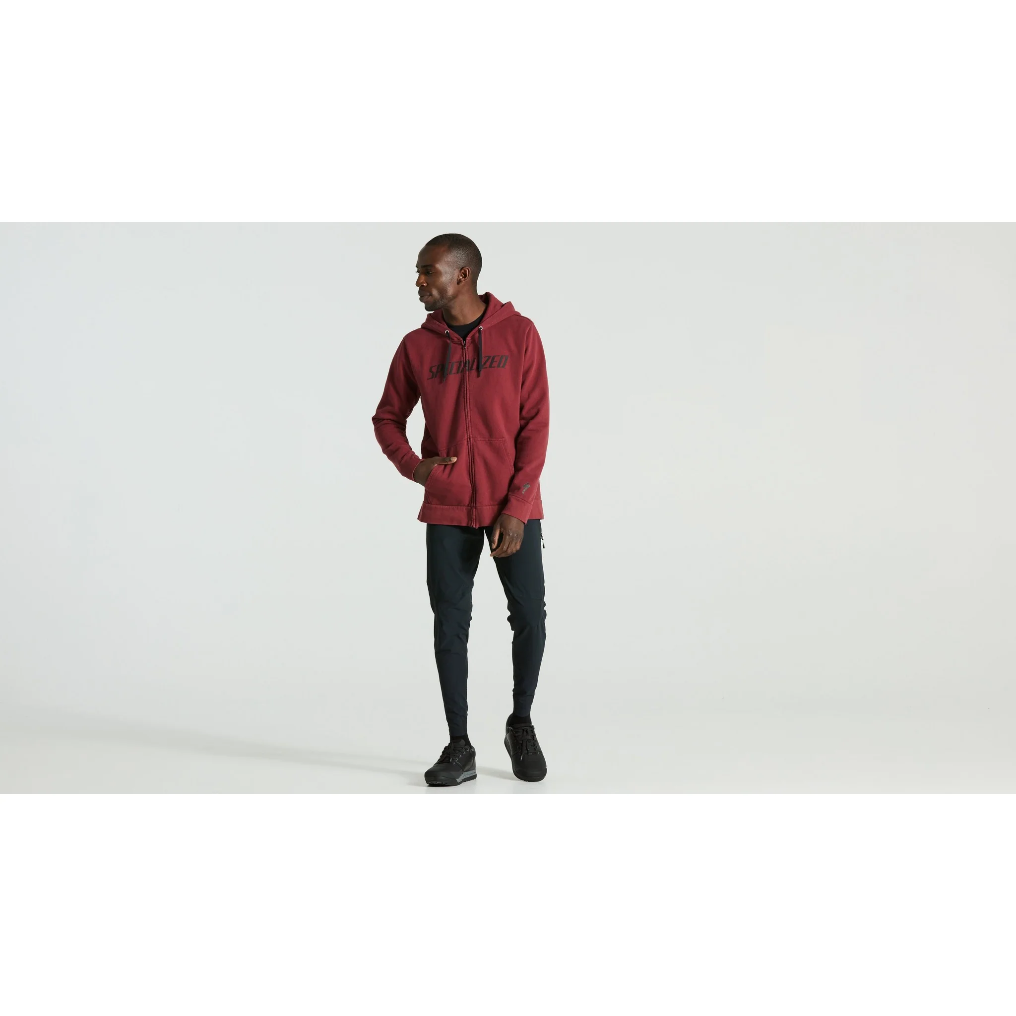 Men's Legacy Wordmark Zip-Up Hoodie - Image 12