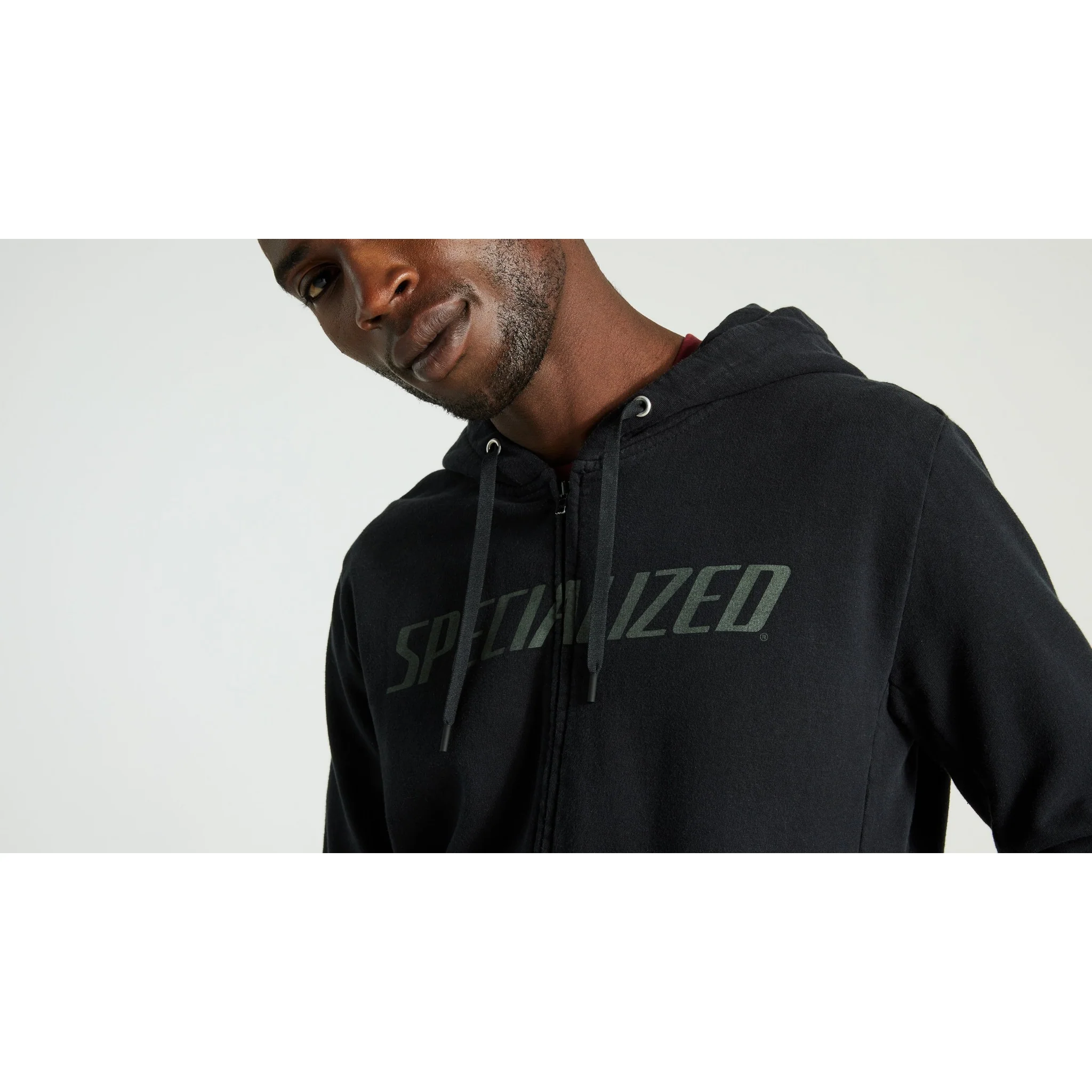 Men's Legacy Wordmark Zip-Up Hoodie - Image 4