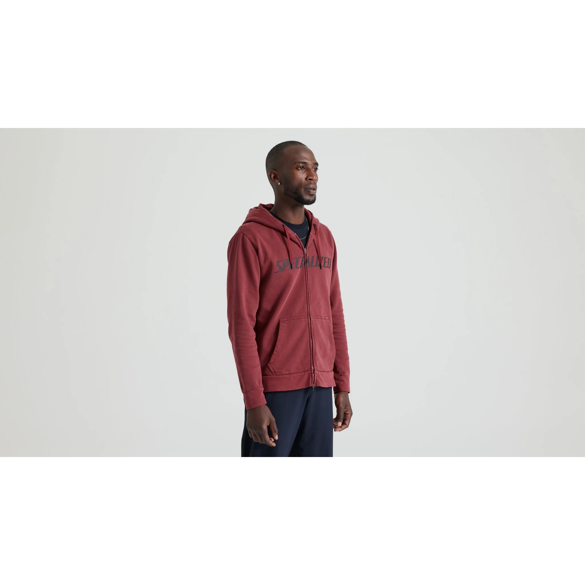 Men's Legacy Wordmark Zip-Up Hoodie - Image 7