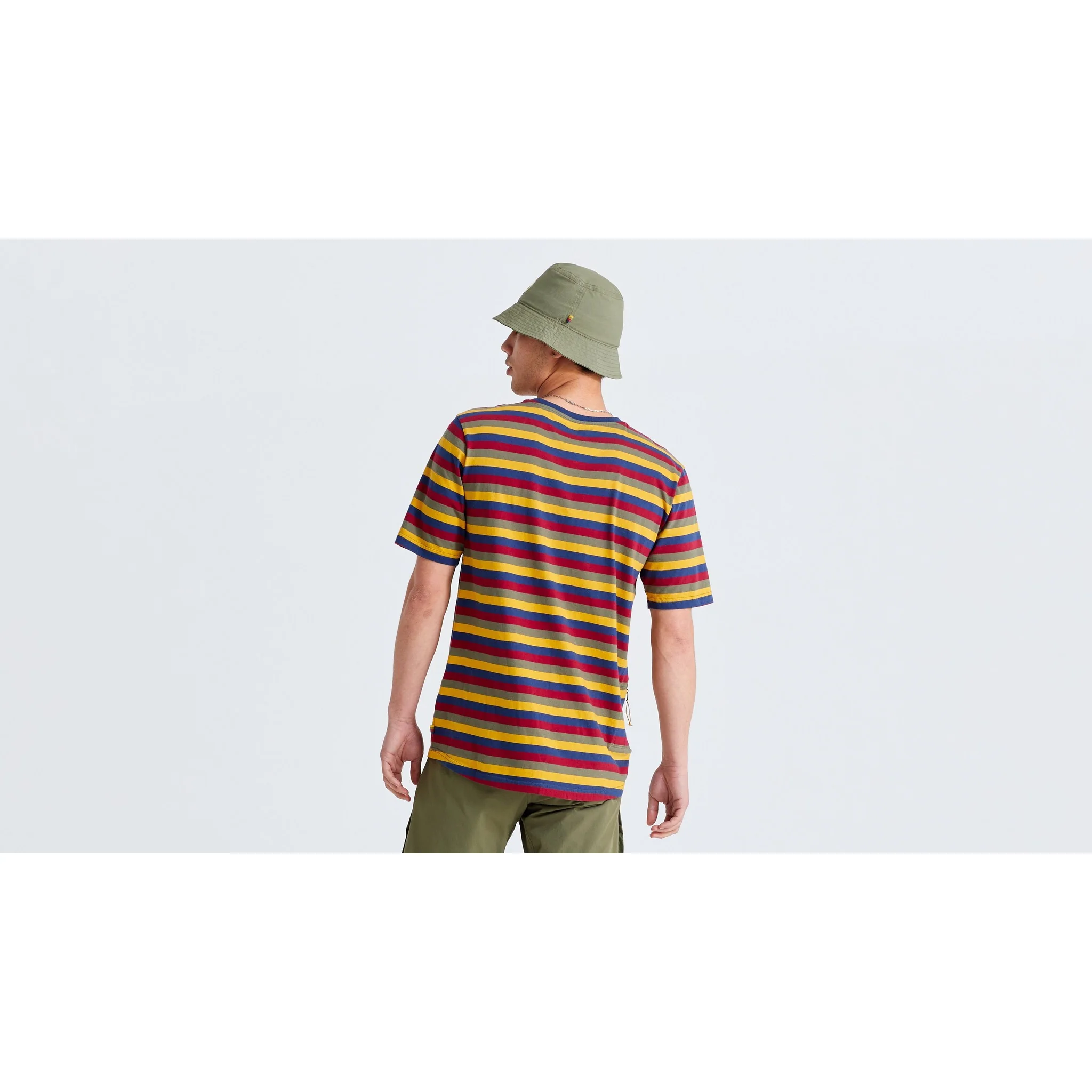 Men's Specialized/Fjällräven Cotton Striped Short Sleeve Tee - Image 4