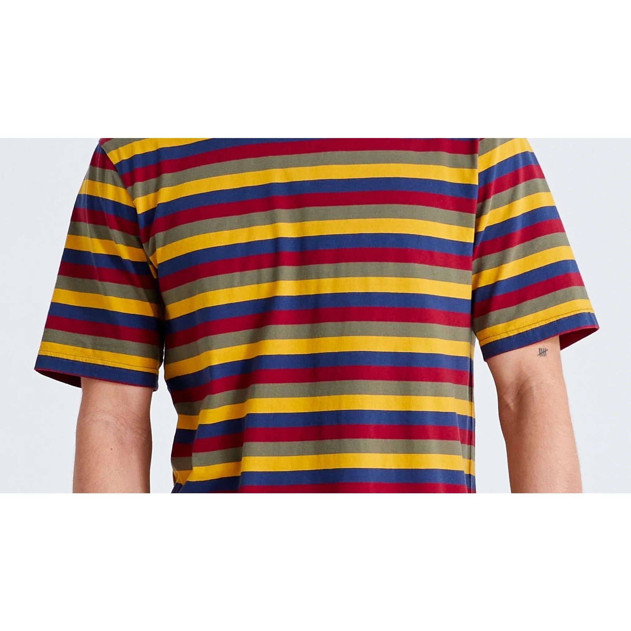 Men's Specialized/Fjällräven Cotton Striped Short Sleeve Tee - Image 6