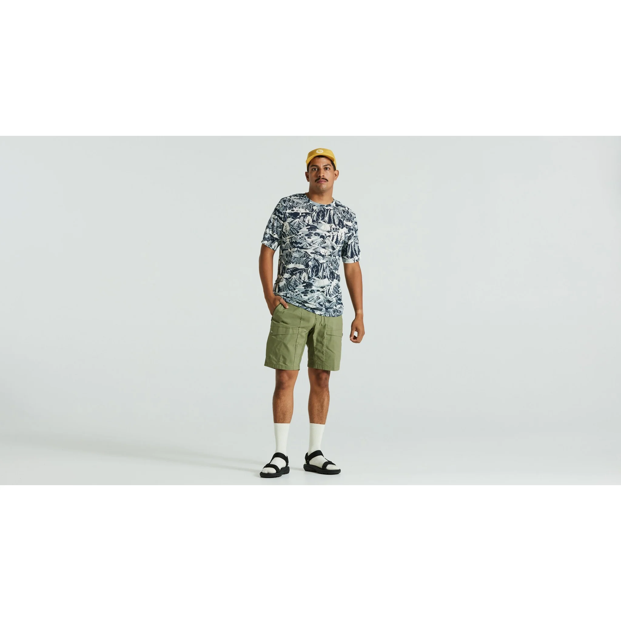 Men's Specialized/Fjällräven Rider's Hybrid Shorts - Image 7