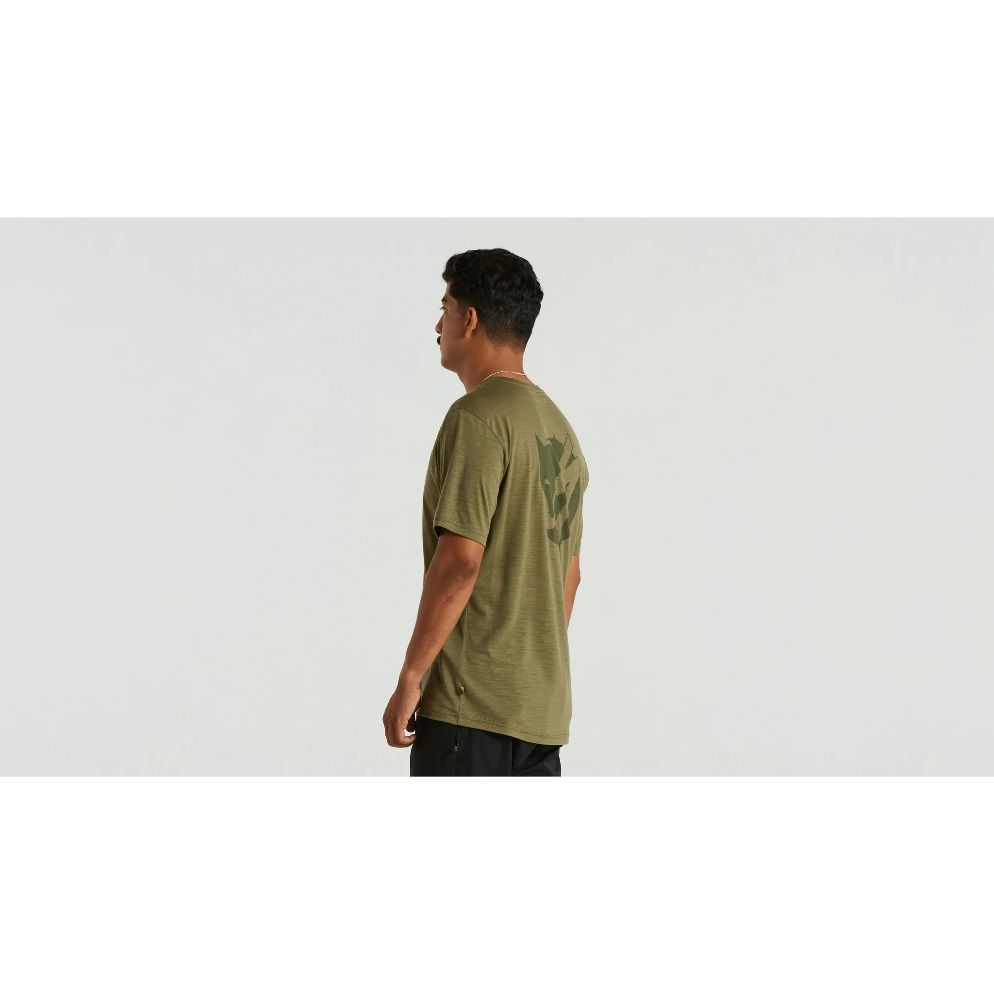 Men's Specialized/Fjällräven Wool Short Sleeve Tee - Image 4