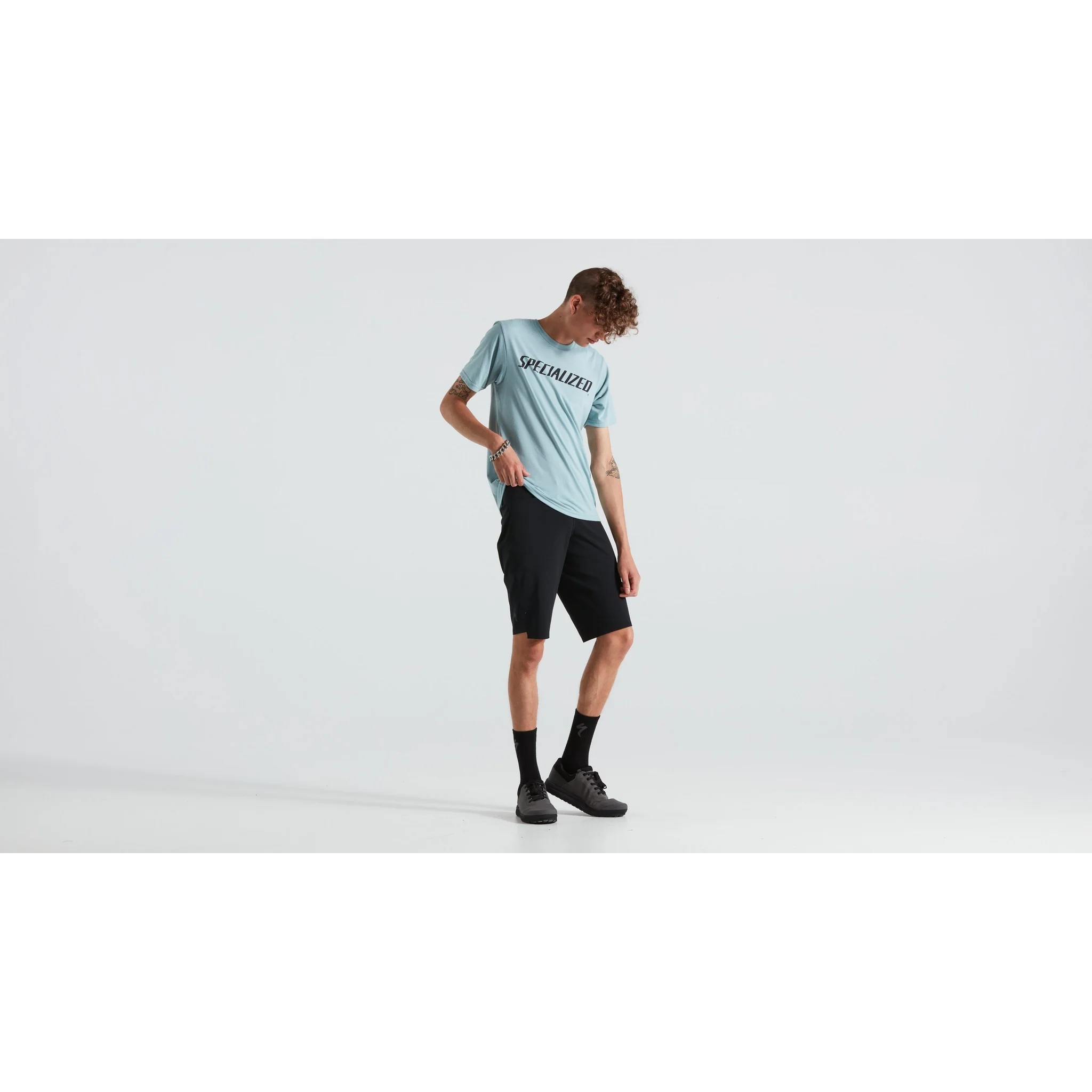 Men's Wordmark Short Sleeve T-Shirt - Image 4