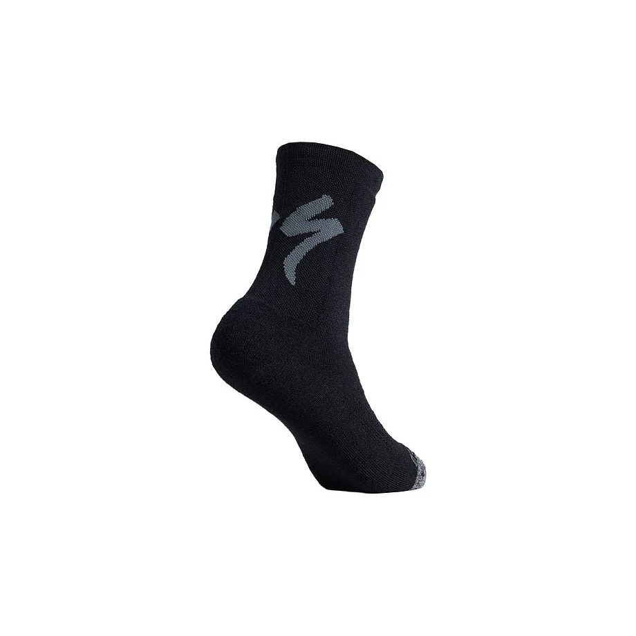Merino Deep Winter Tall Logo Socks - Image 4