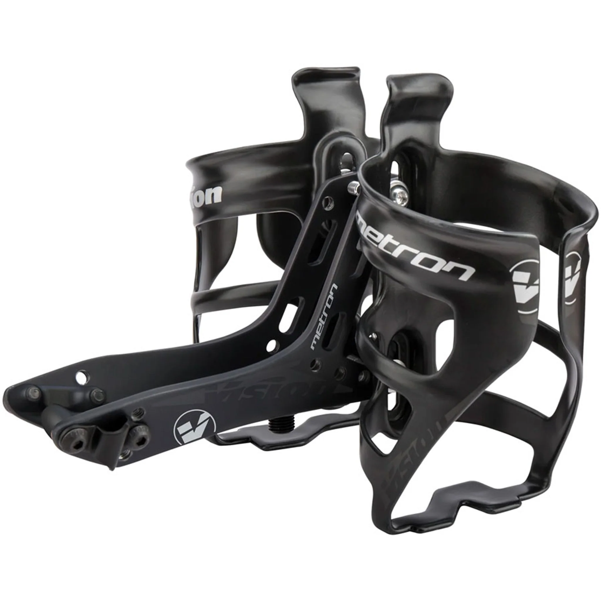 Metron Rear Hydration System, Aero Mounting, Integrated Bottle Cage, Triathlon Use – Black