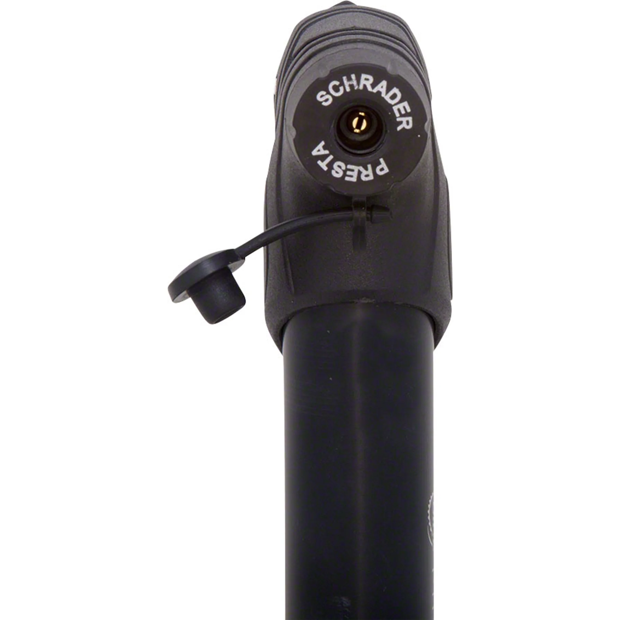 Planet Bike Micro Mite II Dual Stage Mini Frame Pump: Presta/Schrader, Black - Image 3
