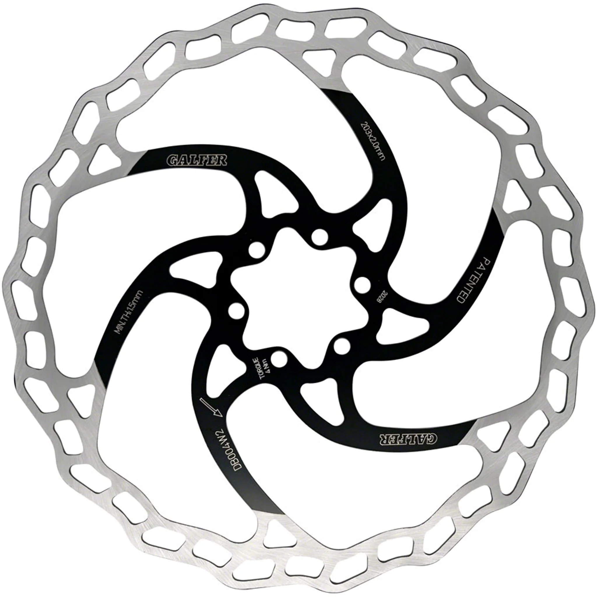 MTB/E-Bike 6-Bolt Rotor - Image 2