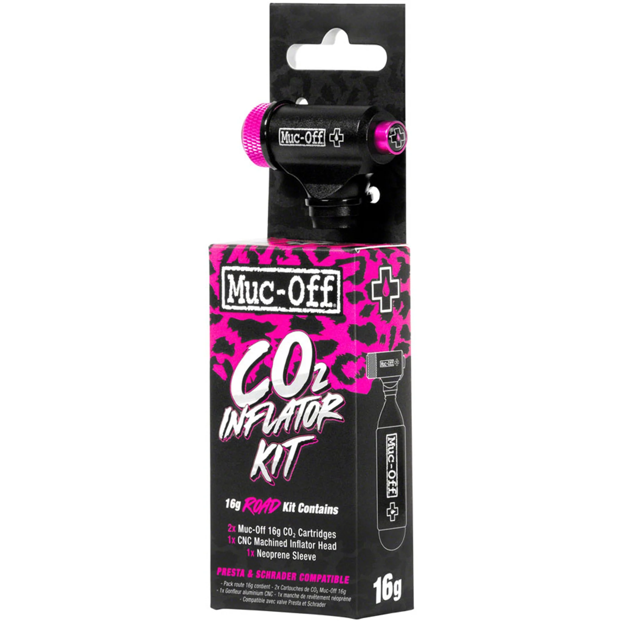 Muc-Off Bicycle Tire Inflator Kit - MTB / Gravel / Road