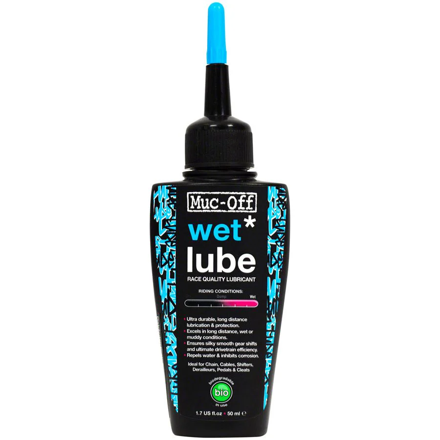 Muc-Off Bio Wet Bike Chain Lube - 1 Liter / Bulk / Workshop Size