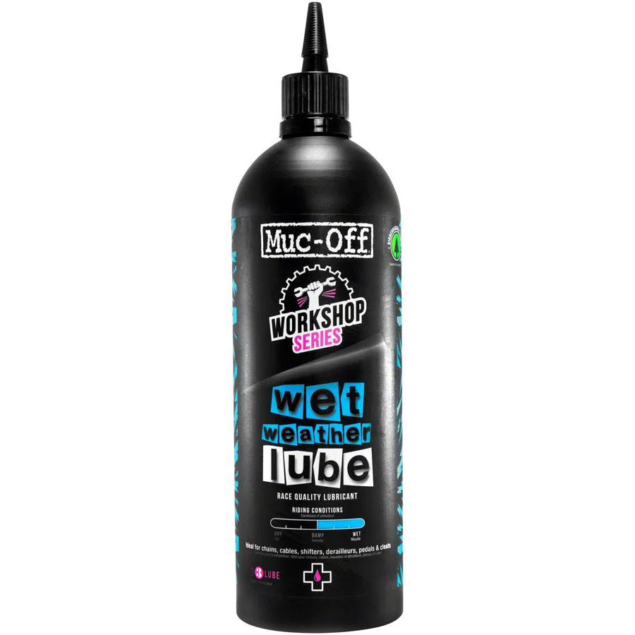 Muc-Off Bio Wet Bike Chain Lube - 1 Liter / Bulk / Workshop Size - Image 7