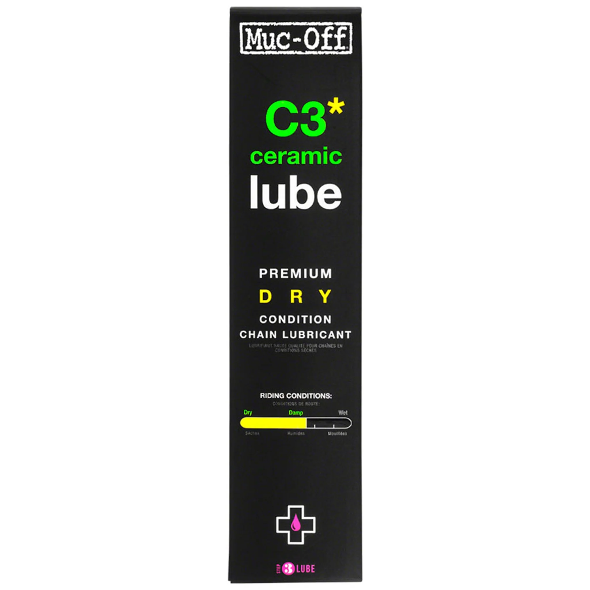 Muc-Off C3 Dry Ceramic Bike Chain Lube - 120ml, Drip, POP Box of 12 - Image 2