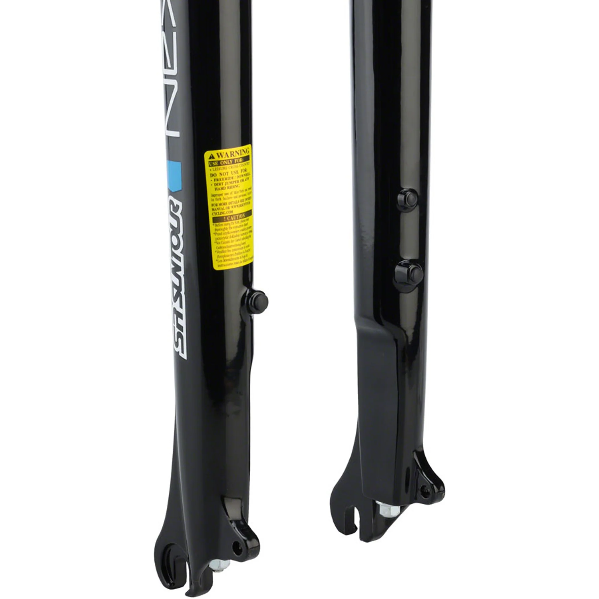 NEX Suspension Fork - 700c, 1-1/8" Threadless Steerer, 50mm, Rim, Black - Image 3