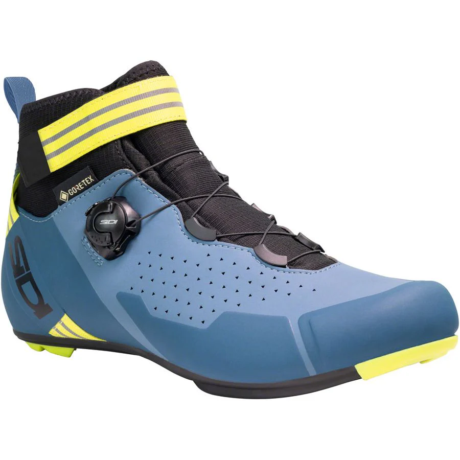 Nix Cycling Boot - Navy/Yellow Fluo - Image 10