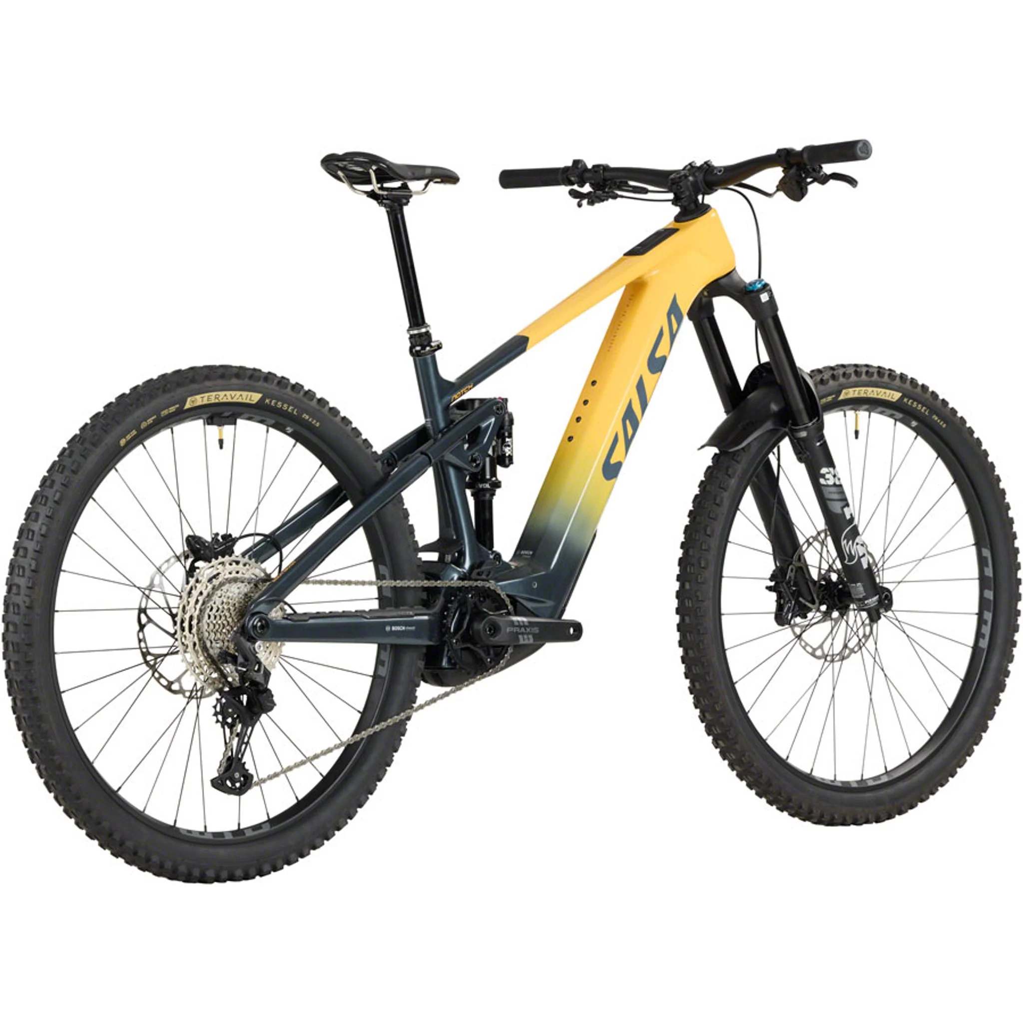 Notch C Deore 12 Bike - Slate/Apricot - Image 4