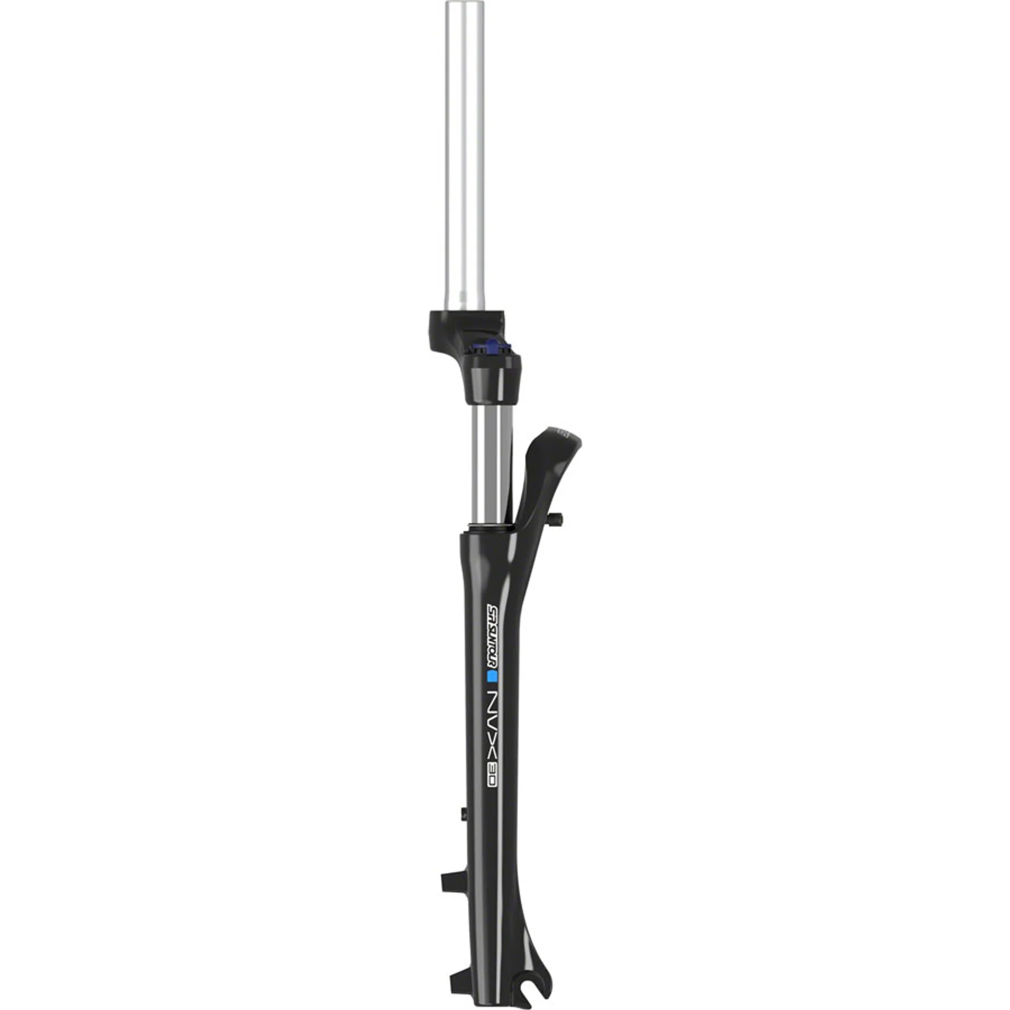 NVX HLO Suspension Fork - 700c, 63mm, 1 1/8" Threadless, QR x 100mm, Disc, Black - Image 2