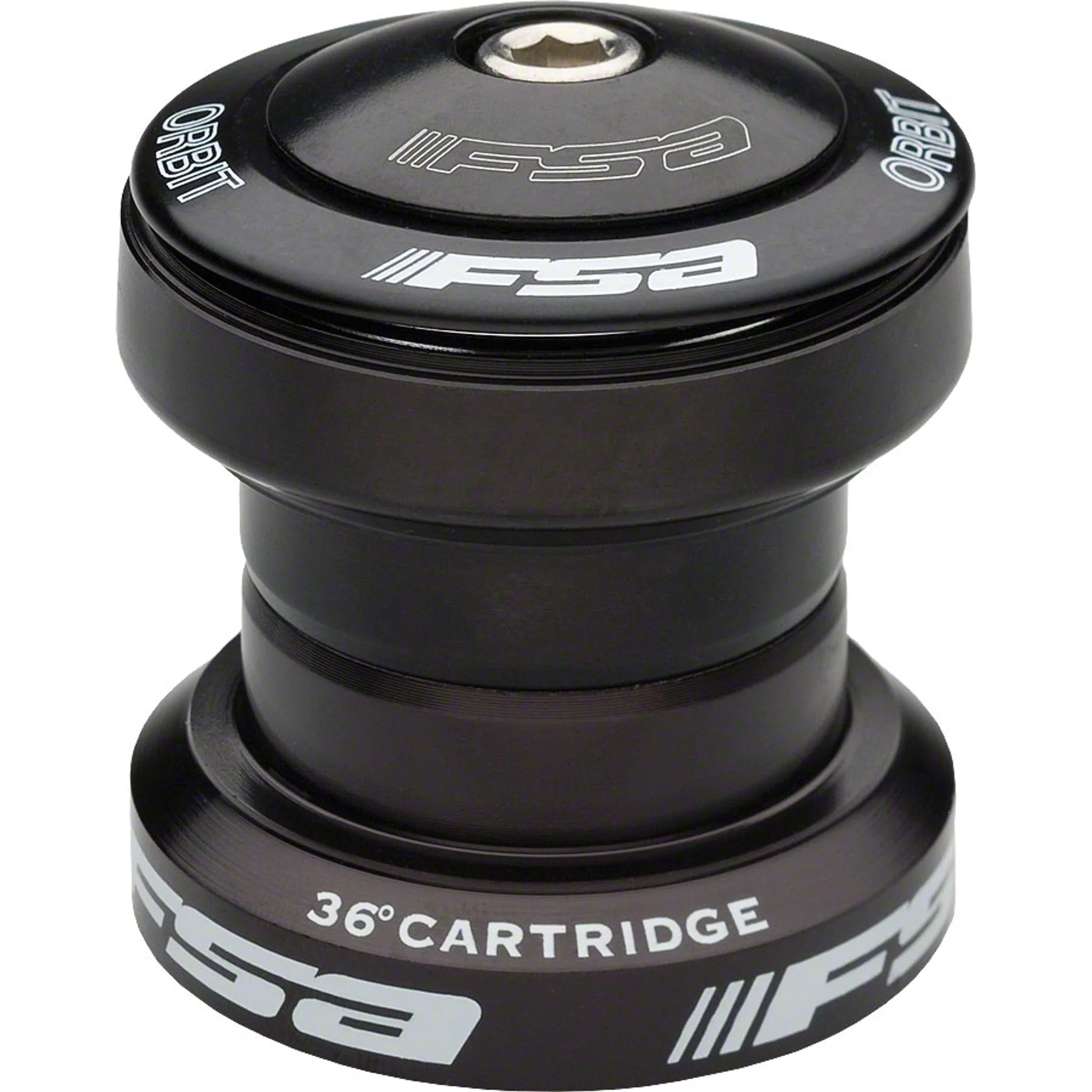 Full Speed Ahead Orbit UF 1-1/8" Threadless Headset, Black