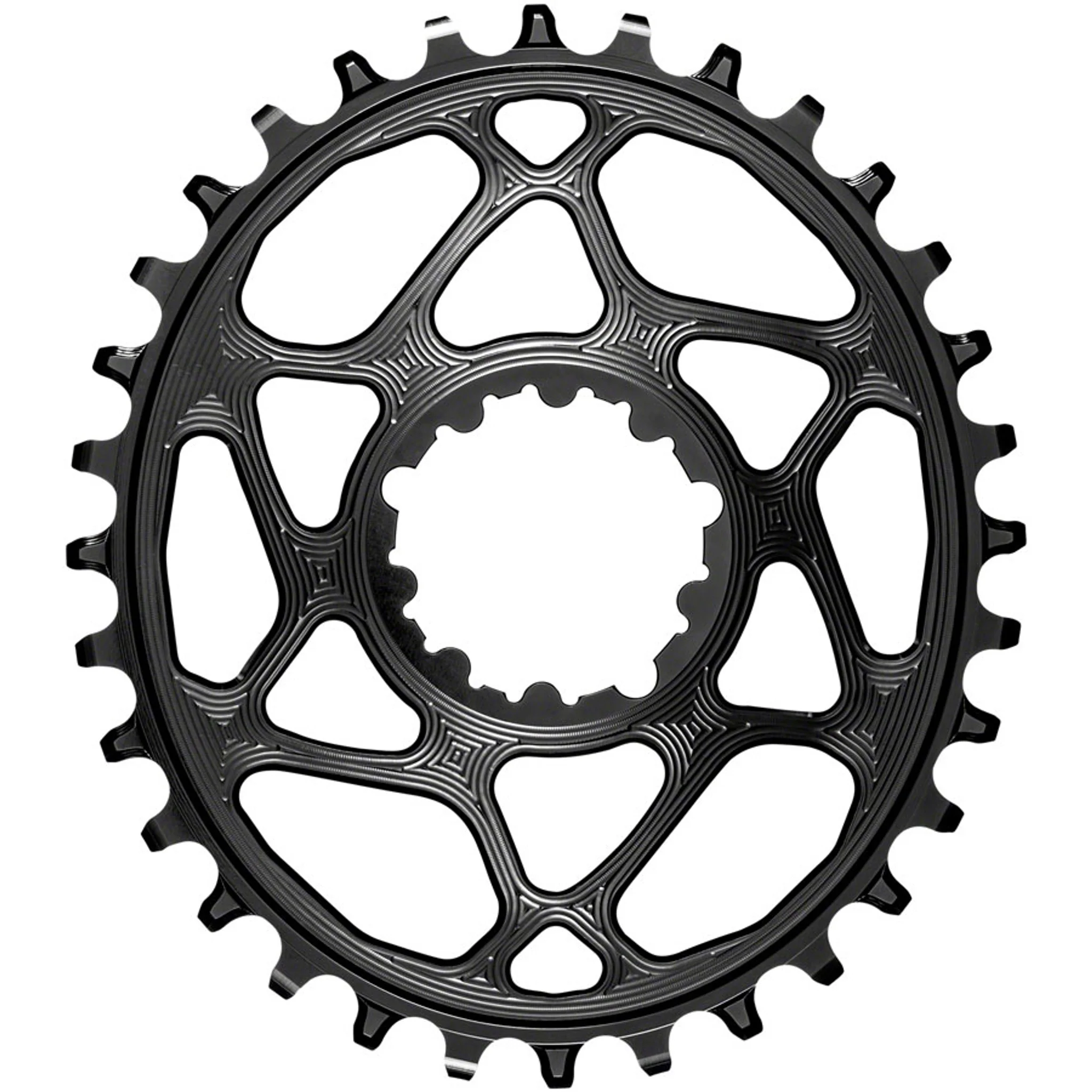 Oval Direct Mount Chainring for SRAM and Hyperglide+ - Image 2