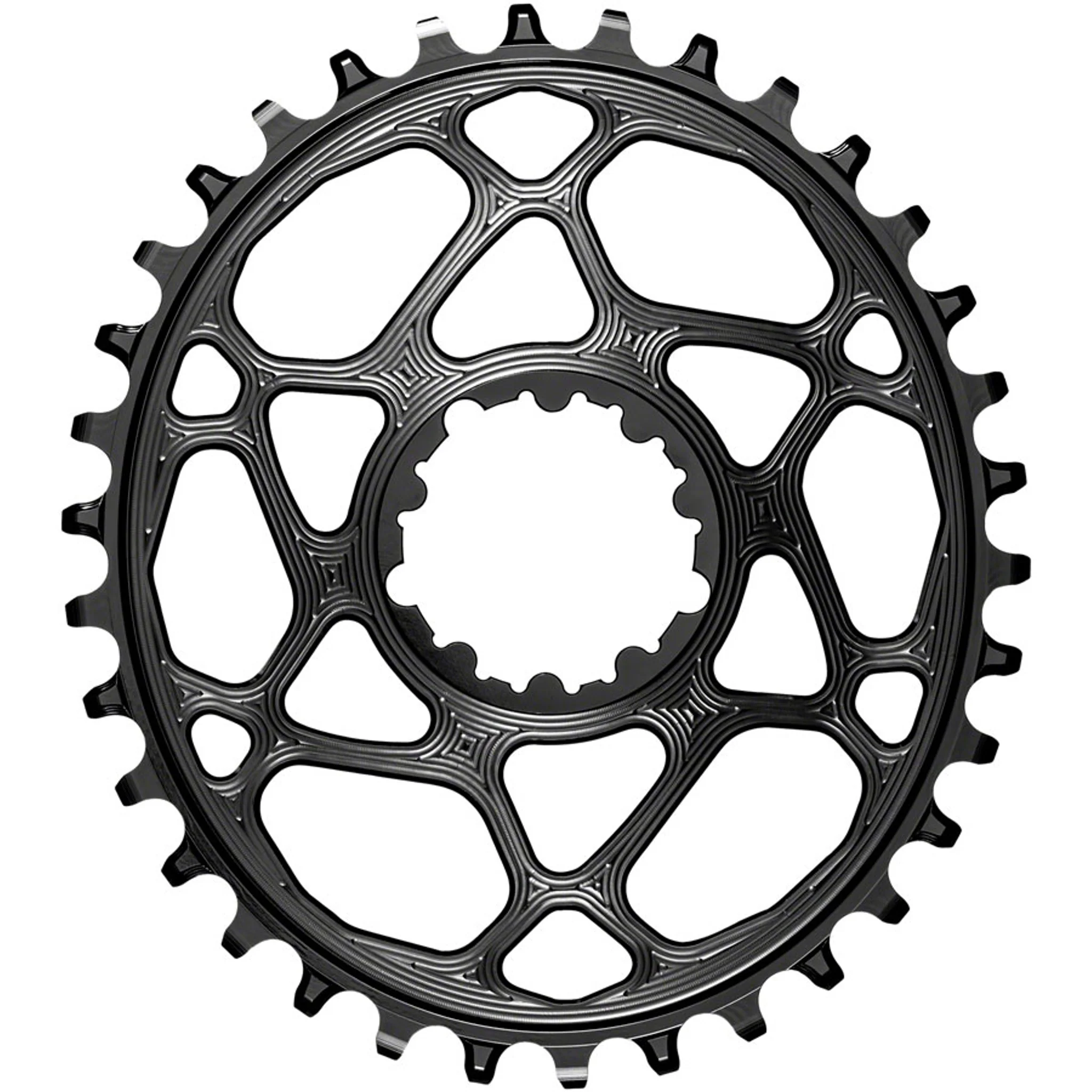 Oval Direct Mount Chainring for SRAM and Hyperglide+ - Image 3