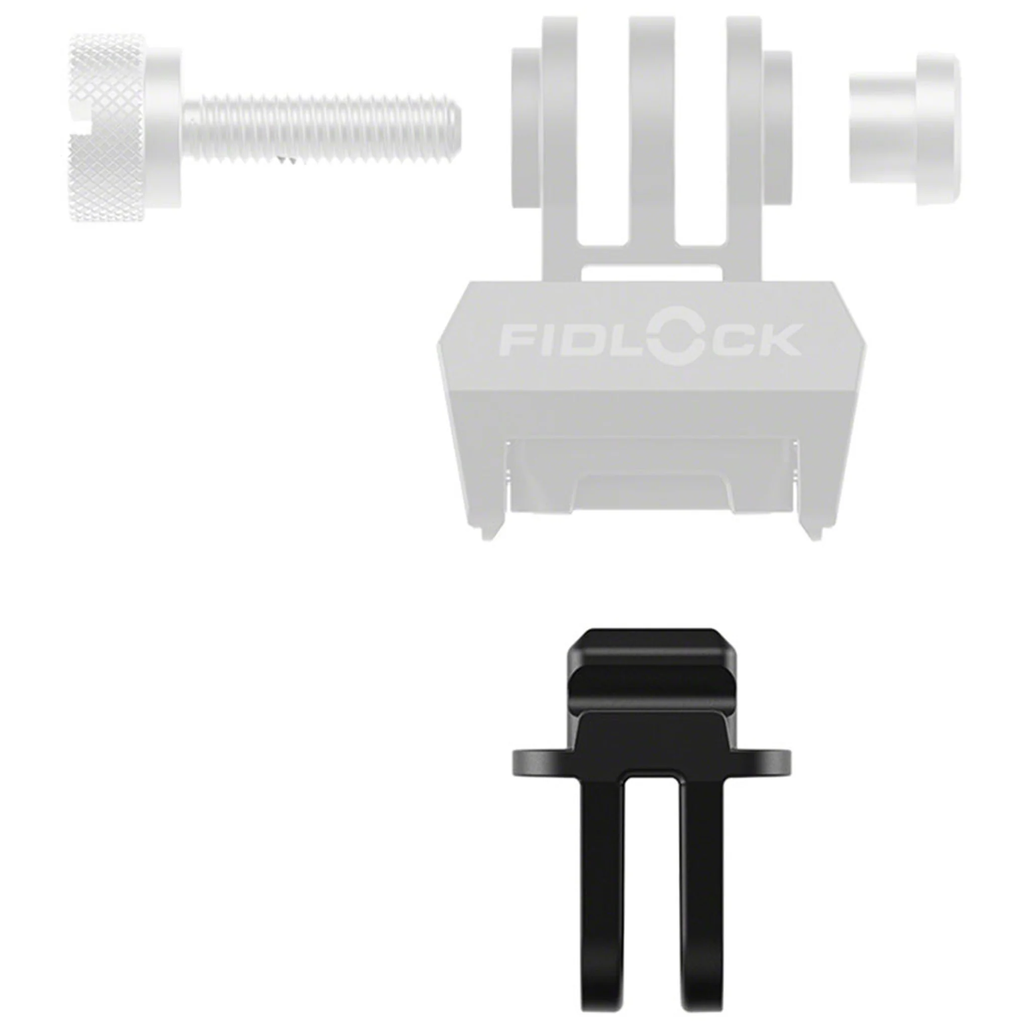 Pinclip Action Cam Mount Connector - Black - Image 3