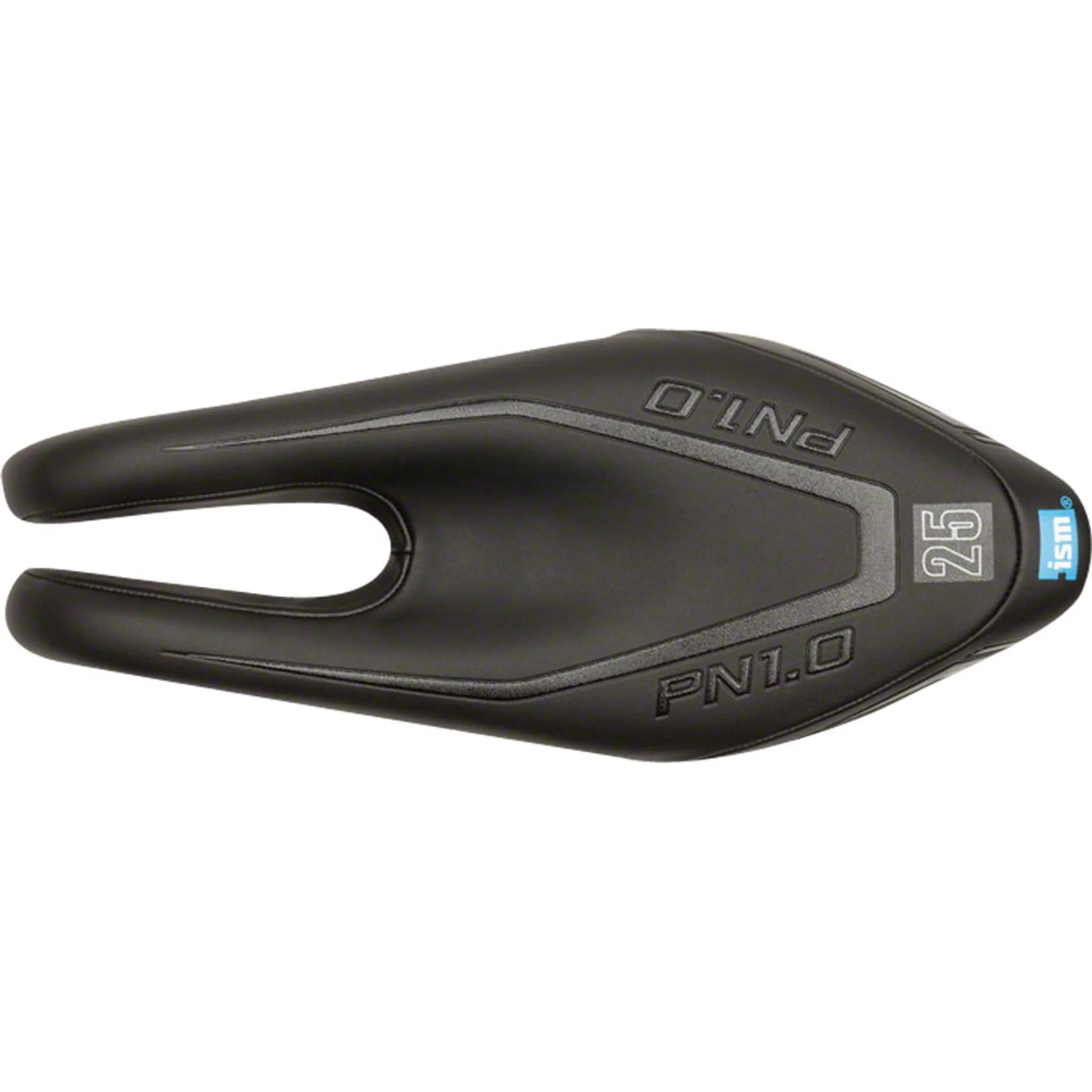 PN 1.0 Saddle - Steel, Black - Image 2
