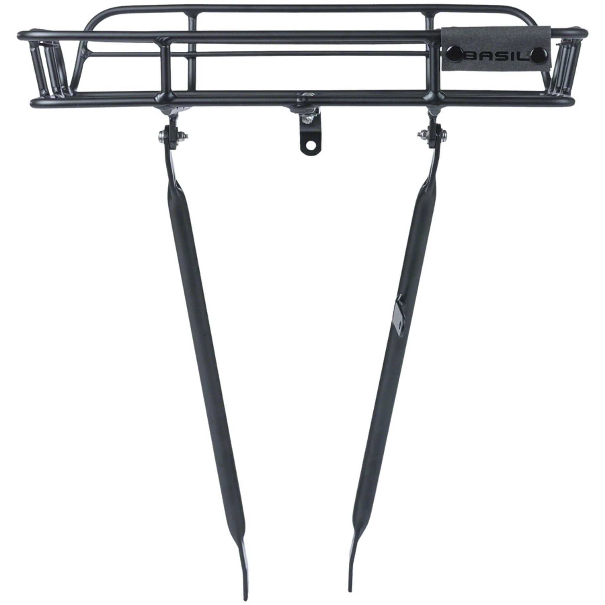 Portland Front Rack, Aluminum, Black - Image 2