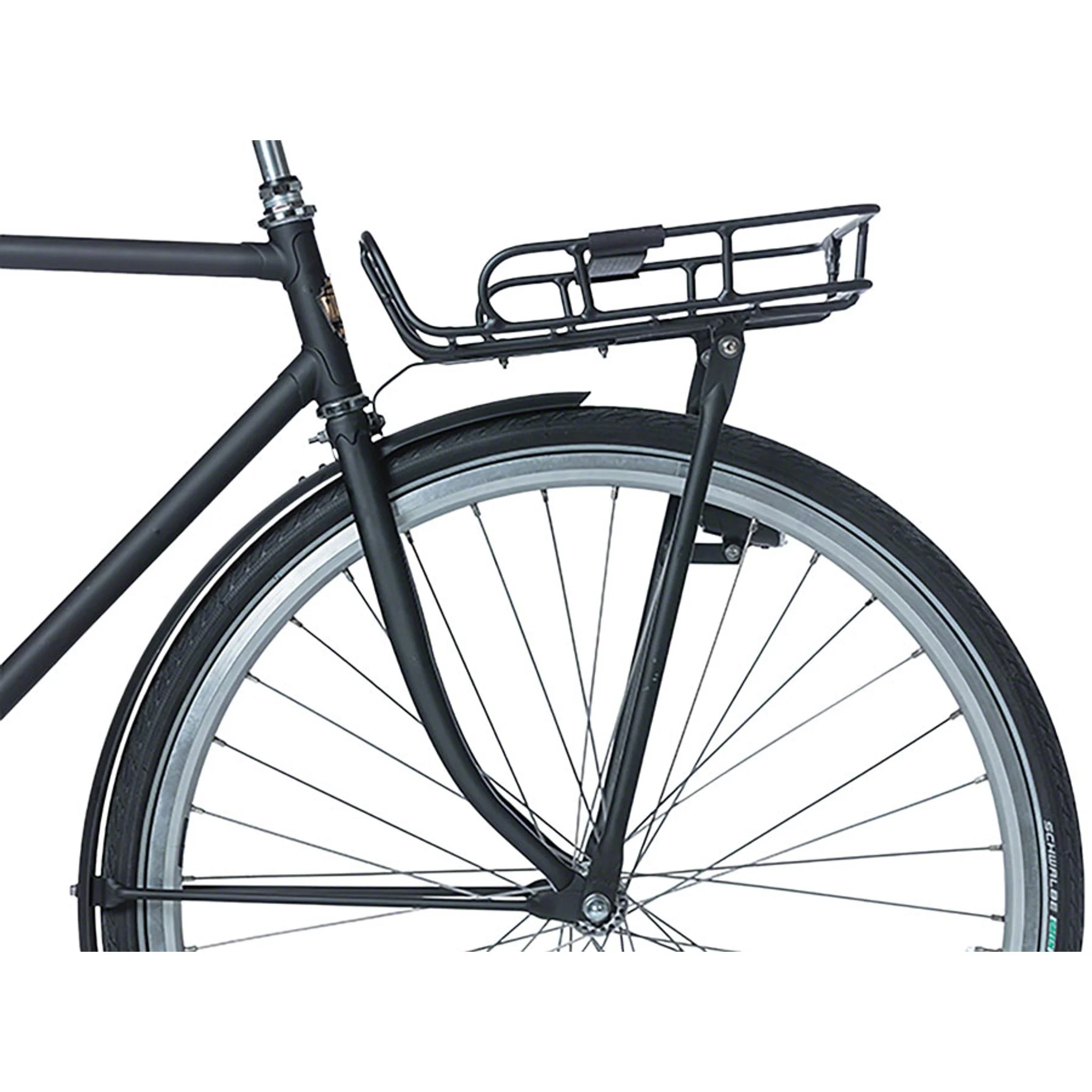 Portland Front Rack, Aluminum, Black - Image 8