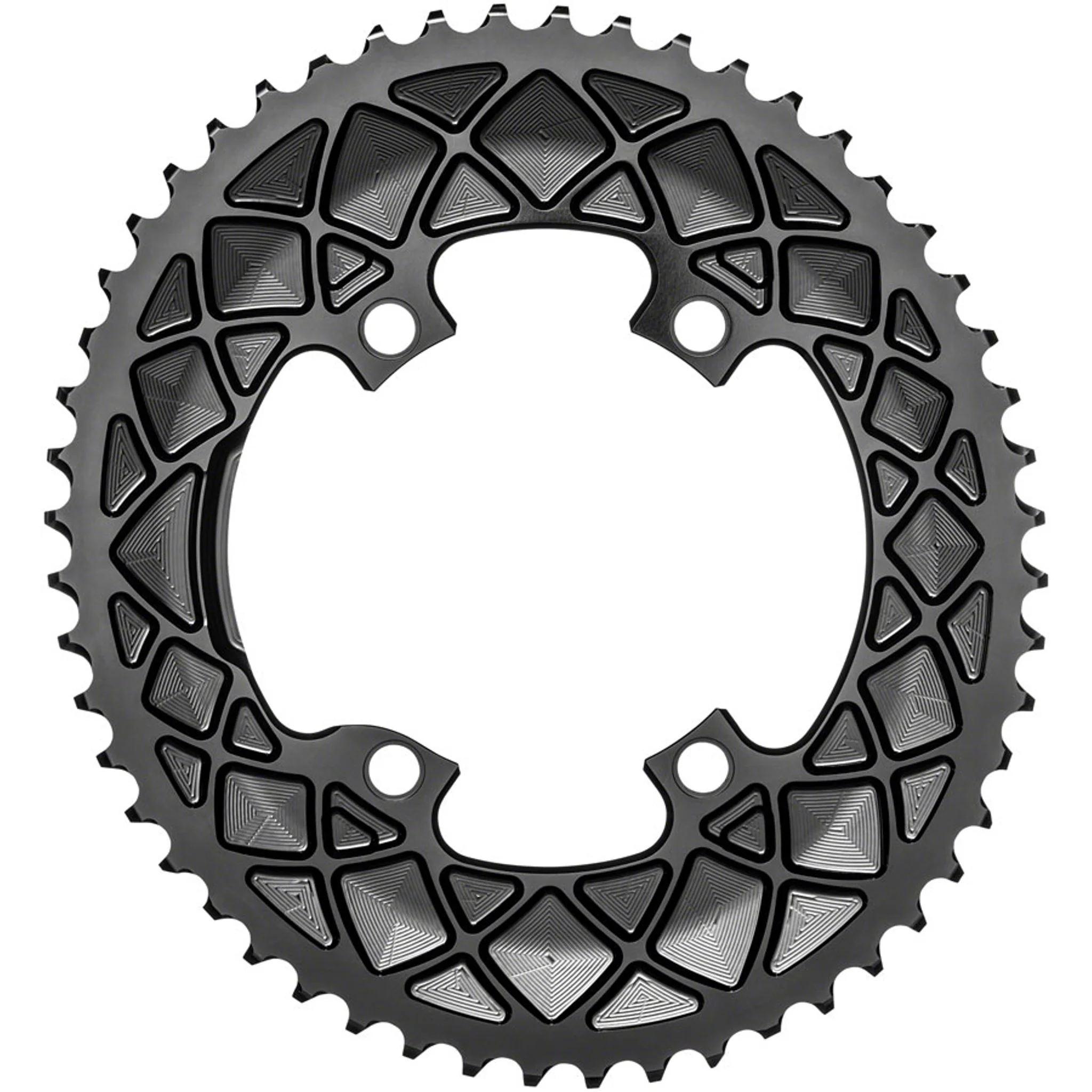 Premium Oval 110 BCD 4-Bolt Road Chainring for Shimano M9100/8000 - Image 4