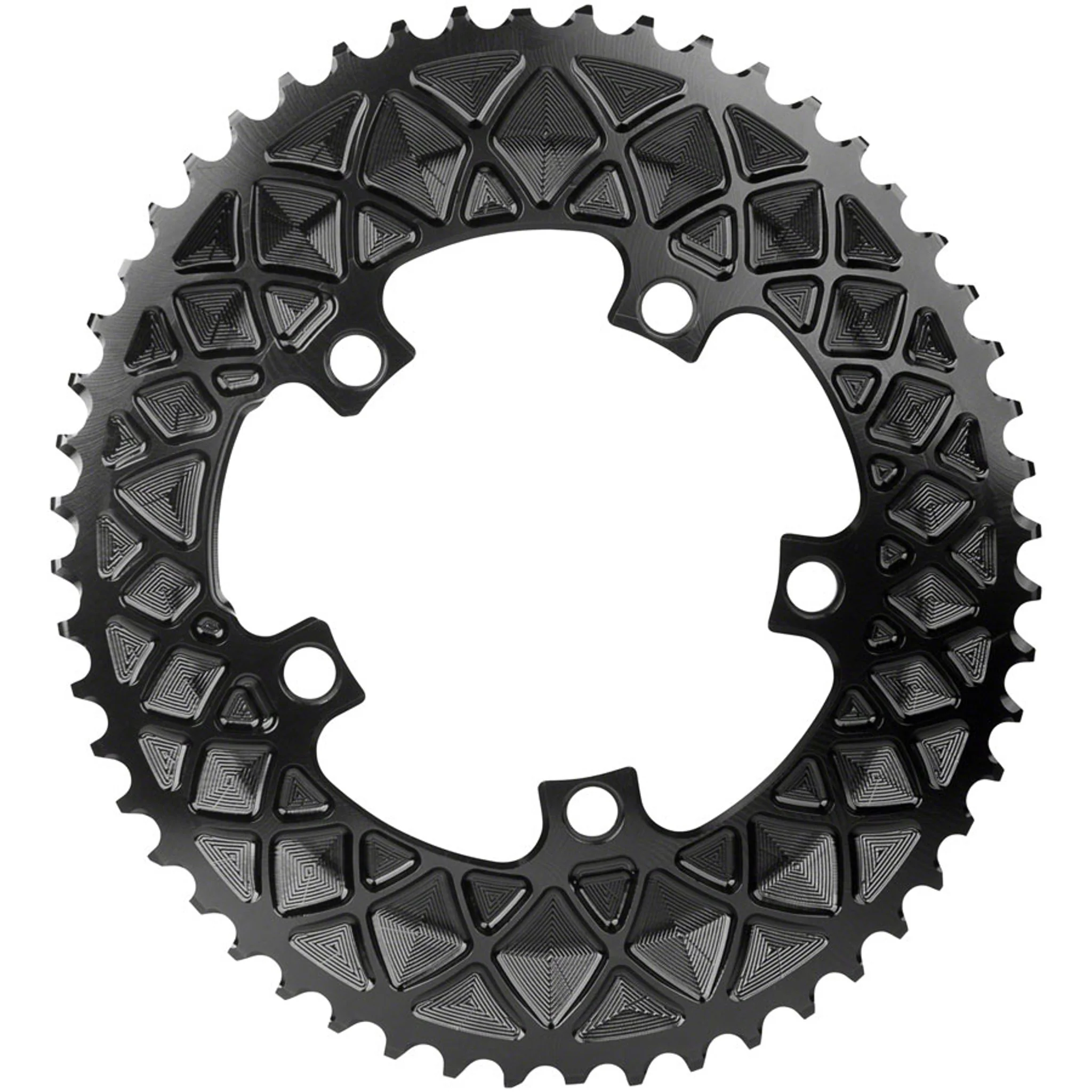 Premium Oval 110 BCD 5-Bolt Road Chainring - Image 4