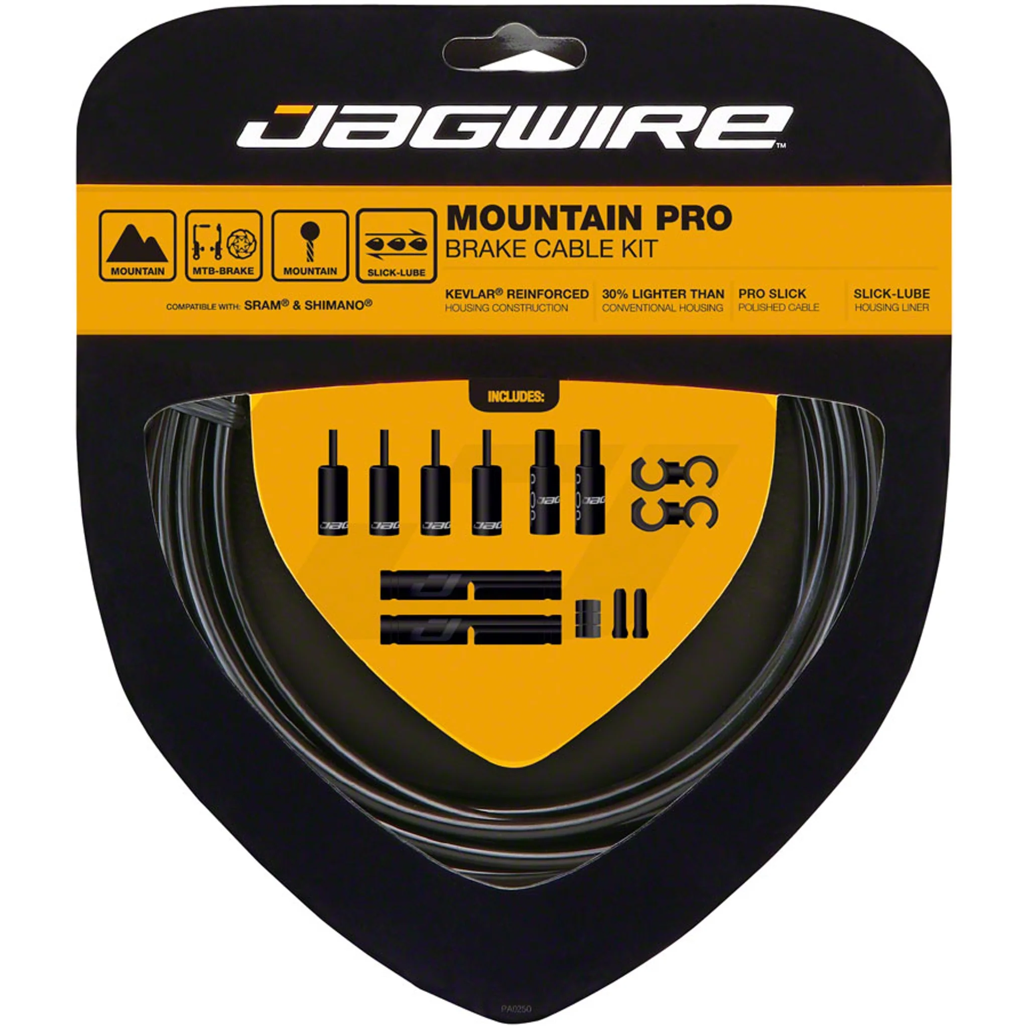 Pro Polished Mountain Brake Kit
