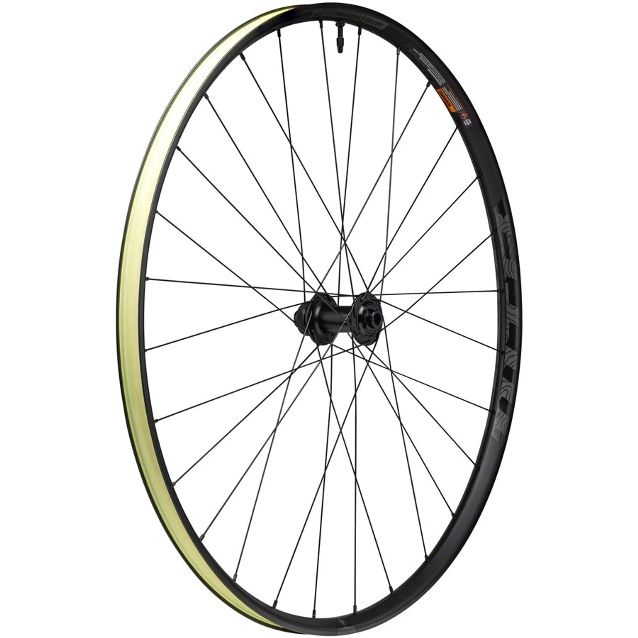 Proterra Light i25 Front Wheel - 700, 12 x 100mm, Center-Lock, Black, 28H - Image 3