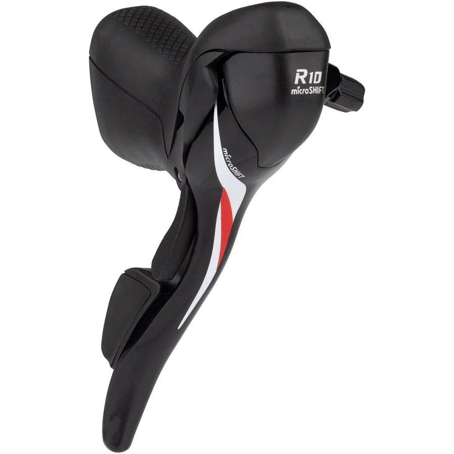 R10 Right Drop Bar Shift Lever - 10-Speed, Shimano Compatible, Black