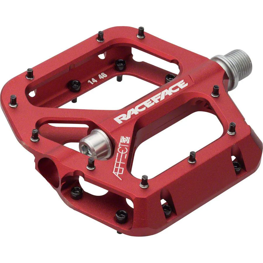 RACEFACE AEFFECT MOUNTAIN BIKE PEDALS - RED