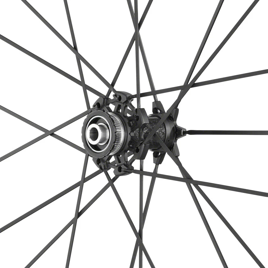 Racing Zero Competizione DB Front Wheel - 700, 12 x 100mm, Center-Lock, Black - Image 3