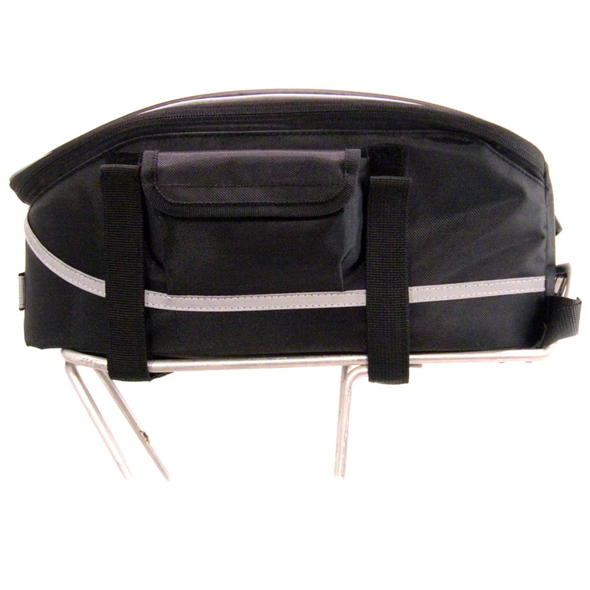 Banjo Brothers Rack Top Bag: Black - Image 3