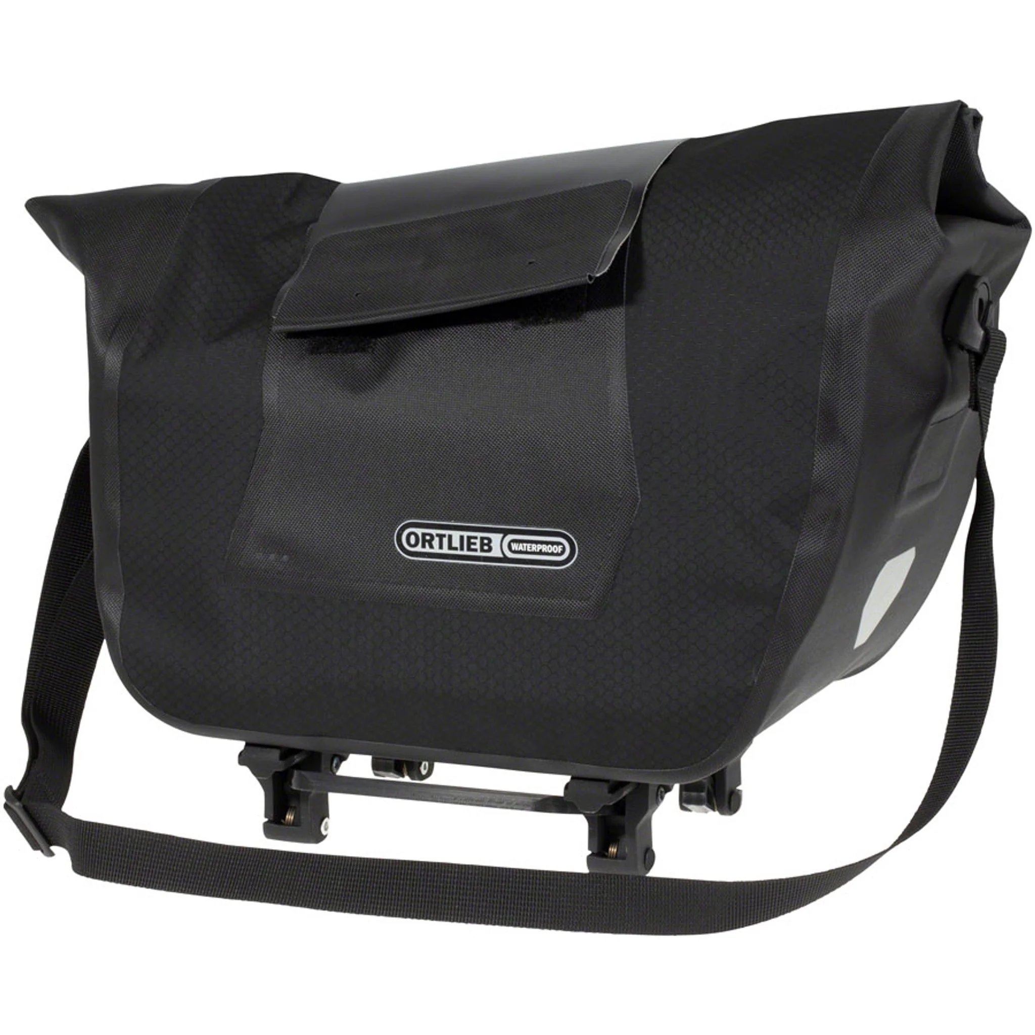 Rack Top Trunk Bag RC 12L, Roll Closure, Black - Image 2