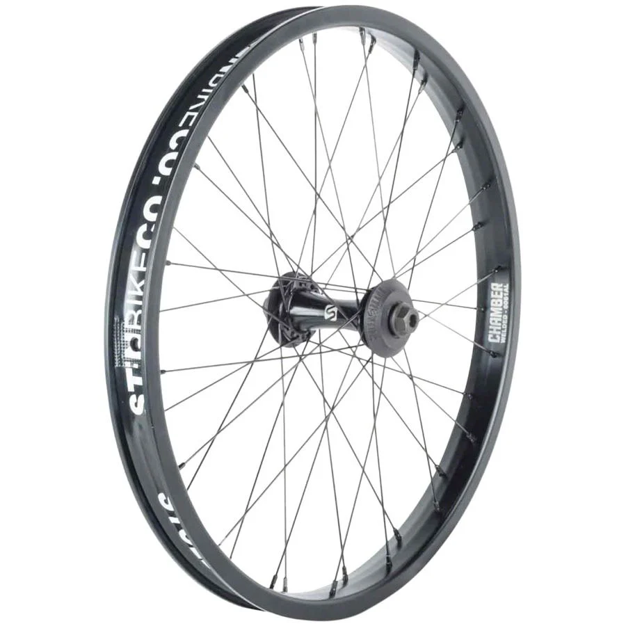 Rampage Pro Front Wheel - 20", 3/8" x 100mm, Rim Brake, Black