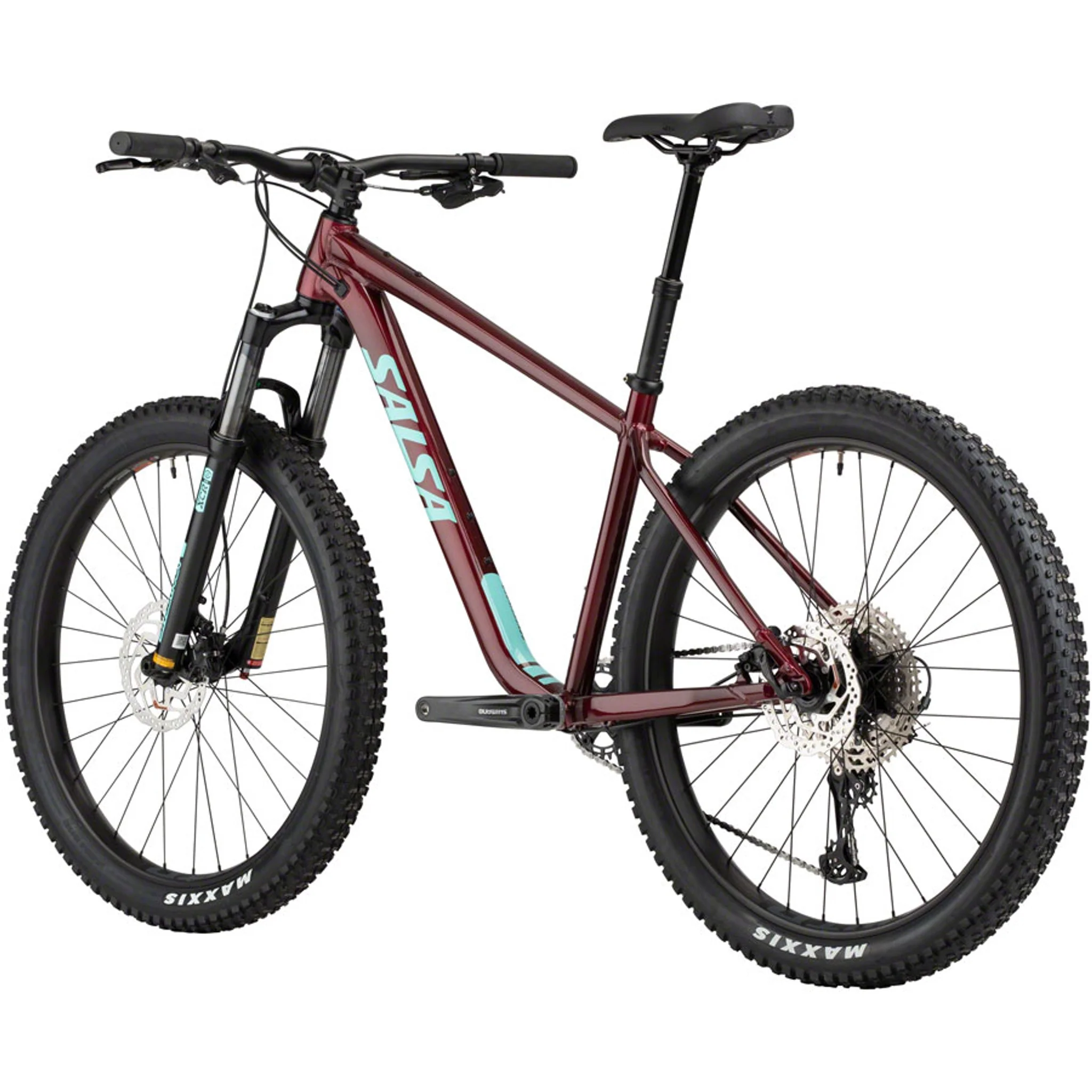 Rangefinder Deore 12 27.5+ Bike - Dark Red - Image 6