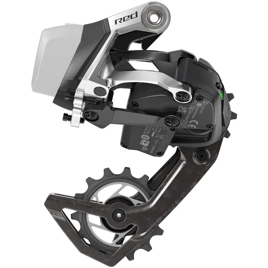 RED AXS Rear Derailleur - 12-Speed, Medium Cage, 36t Max, (Battery Not Included), Black, E1