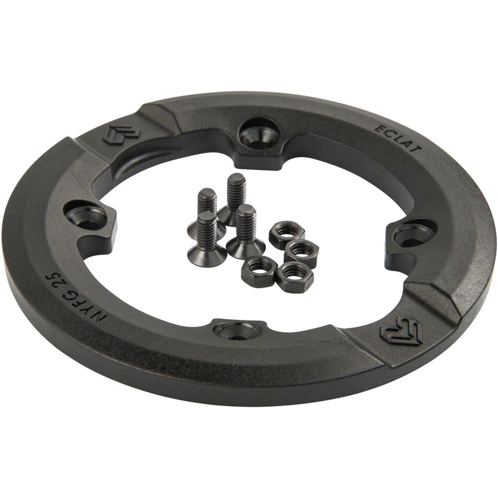 Eclat Replacement Guard for 28t AK Guard Sprocket, Nylon/Fiberglass Black
